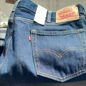 NWT Levi's Men's 505 Blue Jeans 42/30